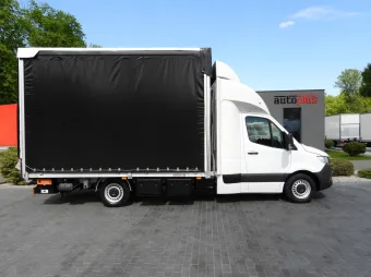 Mercedes Sprinter skrzynia plandeka 10 palet 160KM 062040 - bok prawy