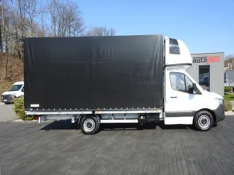 Mercedes Sprinter skrzynia plandeka 10 palet 165KM 086618 - bok prawy
