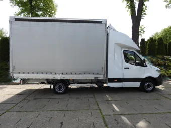 Mercedes Sprinter skrzynia plandeka 10 palet 165KM 117462 - bok prawy