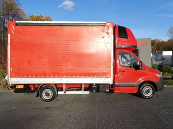Mercedes Sprinter skrzynia plandeka 8 palet 160KM 175183 - bok prawy