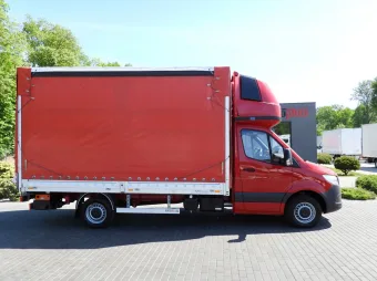 Mercedes Sprinter skrzynia plandeka 8 palet 160KM 175432 - bok prawy