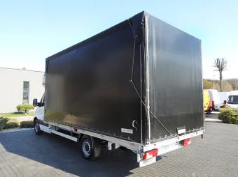 Mercedes Sprinter skrzynia plandeka 10 palet 165KM 086618 - bok tyl
