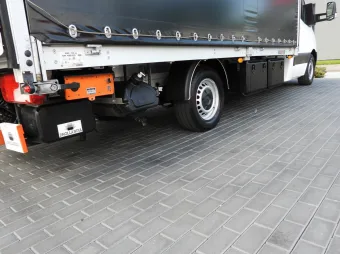 Mercedes Sprinter skrzynia plandeka 10 palet 160KM 062040 - podwozie
