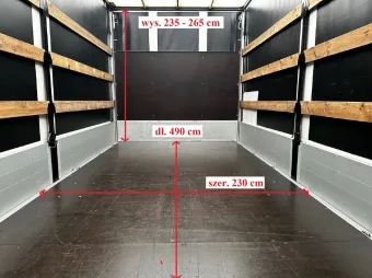Mercedes Sprinter skrzynia plandeka 10 palet 165KM 086618 - podwozie