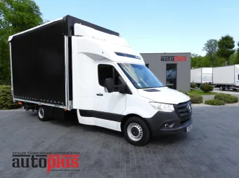 Mercedes Sprinter skrzynia plandeka 10 palet 160KM 062040 - przod