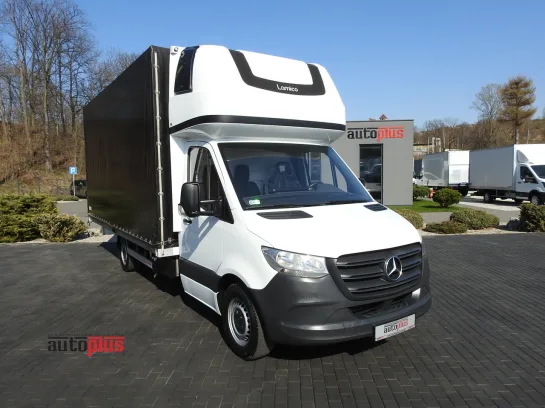Mercedes Sprinter skrzynia plandeka 10 palet 165KM 086618 - przod