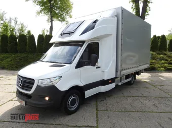Mercedes Sprinter skrzynia plandeka 10 palet 165KM 117462 - przod