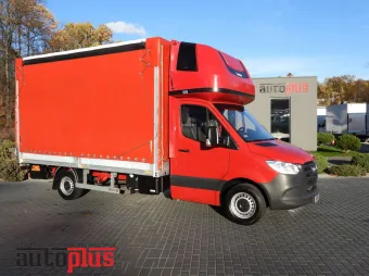 Mercedes Sprinter skrzynia plandeka 8 palet 160KM 175183 - przod