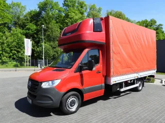 Mercedes Sprinter skrzynia plandeka 8 palet 160KM 175432 - przod lewy