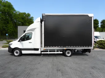 Mercedes Sprinter skrzynia plandeka 10 palet 160KM 062040 - tyl