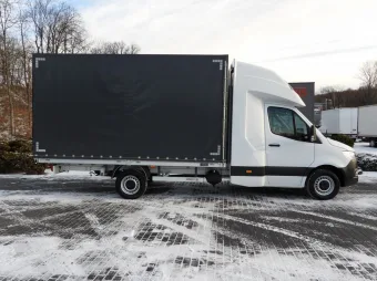 Mercedes Sprinter skrzynia plandeka 8 palet 170KM 143218 - bok prawy