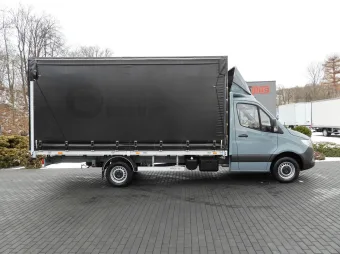 Mercedes Sprinter skrzynia plandeka 10 palet 170KM 184570 - bok prawy
