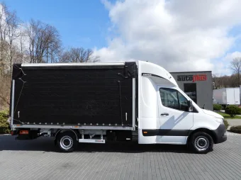 Mercedes Sprinter skrzynia plandeka 8 palet 170KM 210194 - bok prawy