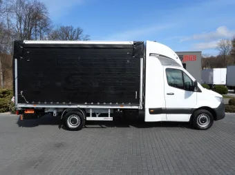 Mercedes Sprinter skrzynia plandeka 8 palet 170KM 211097 - bok prawy