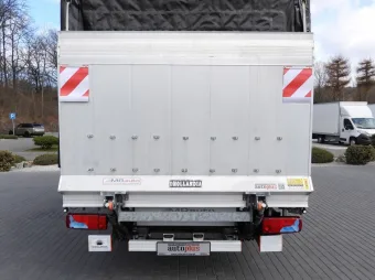 Mercedes Sprinter skrzynia plandeka 8 palet 170KM 211097 - bok zabudowy