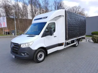 Mercedes Sprinter skrzynia plandeka 8 palet 170KM 210194 - przod lewy