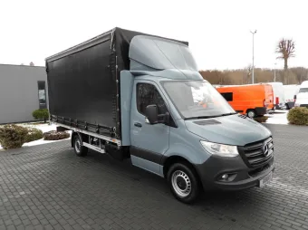 Mercedes Sprinter skrzynia plandeka 10 palet 170KM 184570 - przod prawy