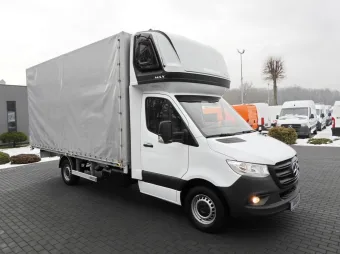 Mercedes Sprinter skrzynia plandeka 10 palet 170KM 253000 - przod prawy
