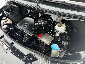 Mercedes Sprinter skrzynia plandeka 10 palet 170KM 184570 - radio