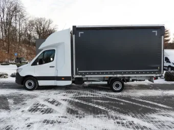 Mercedes Sprinter skrzynia plandeka 8 palet 170KM 143218 - tyl