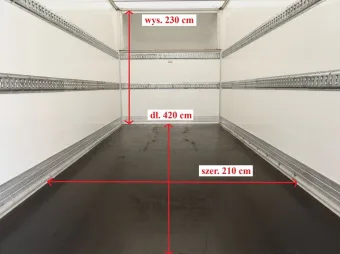 Mercedes Sprinter kontener winda 8 palet 150KM 203531 - podwozie