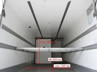 Mitsubishi Canter kontener chłodnia 14 palet 150KM 1866 - podwozie