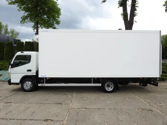 Mitsubishi Canter kontener chłodnia 14 palet 150KM 1866 - zaladunek