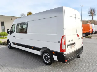 Opel Movano brygadówka 135KM 207501 - bok tyl