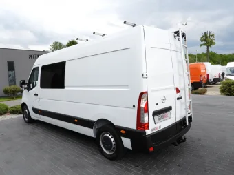 Opel Movano brygadówka 135KM 254923 - bok tyl