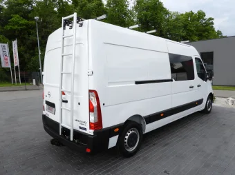 Opel Movano brygadówka 135KM 254923 - bok zabudowy