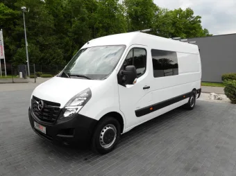 Opel Movano brygadówka 135KM 254923 - przod lewy