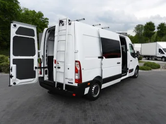 Opel Movano brygadówka 135KM 254923 - tyl