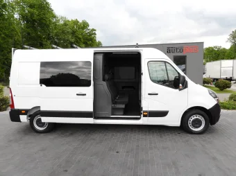 Opel Movano brygadówka 135KM 254923 - zaladunek