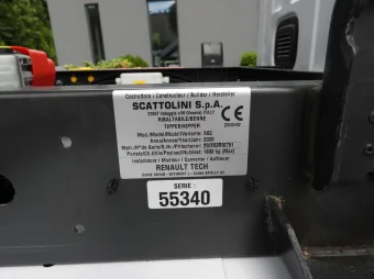 Opel Movano doka wywrotka 145KM 217566 - kokpit