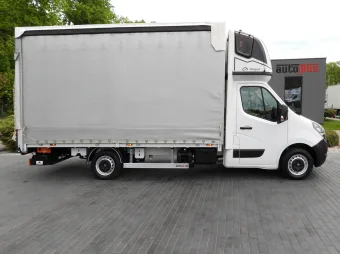 Opel Movano skrzynia plandeka 9 palet 165KM 218790 - bok prawy