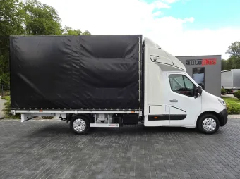 Opel Movano skrzynia plandeka 10 palet 165KM 237919 - bok prawy