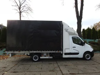 Opel Movano skrzynia plandeka 10 palet 165KM 254222 - bok prawy