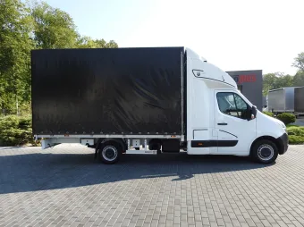 Opel Movano skrzynia plandeka 8 palet 165KM 267637 - bok prawy