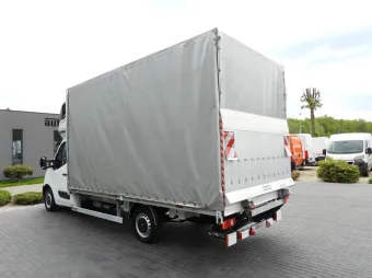 Opel Movano skrzynia plandeka 9 palet 165KM 218790 - bok tyl
