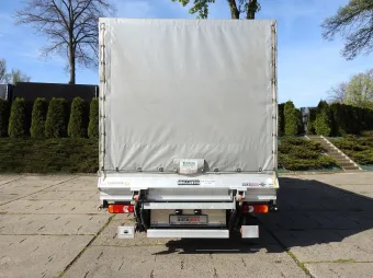 Opel Movano skrzynia plandeka 9 palet 165KM 225560 - bok tyl