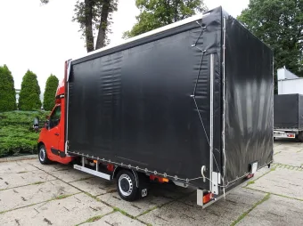 Opel Movano skrzynia plandeka 10 palet 165KM 252816 - bok tyl
