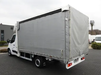 Opel Movano skrzynia plandeka 8 palet 165KM 255887 - bok tyl