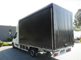 Opel Movano skrzynia plandeka 8 palet 165KM 267637 - bok tyl