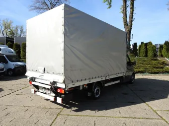 Opel Movano skrzynia plandeka 9 palet 165KM 225560 - bok zabudowy