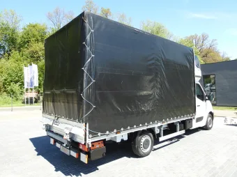 Opel Movano skrzynia plandeka 9 palet 165KM 255864 - bok zabudowy