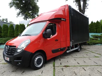 Opel Movano skrzynia plandeka 10 palet 165KM 252816 - detal