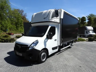 Opel Movano skrzynia plandeka 9 palet 165KM 255864 - detal