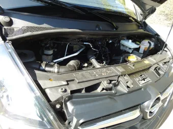 Opel Movano skrzynia plandeka 9 palet 165KM 225560 - fotele