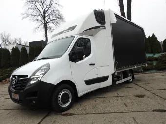 Opel Movano skrzynia plandeka 10 palet 165KM 229436 - kabina