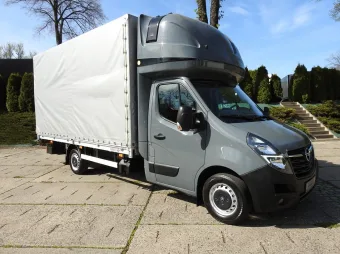 Opel Movano skrzynia plandeka 9 palet 165KM 225560 - kokpit